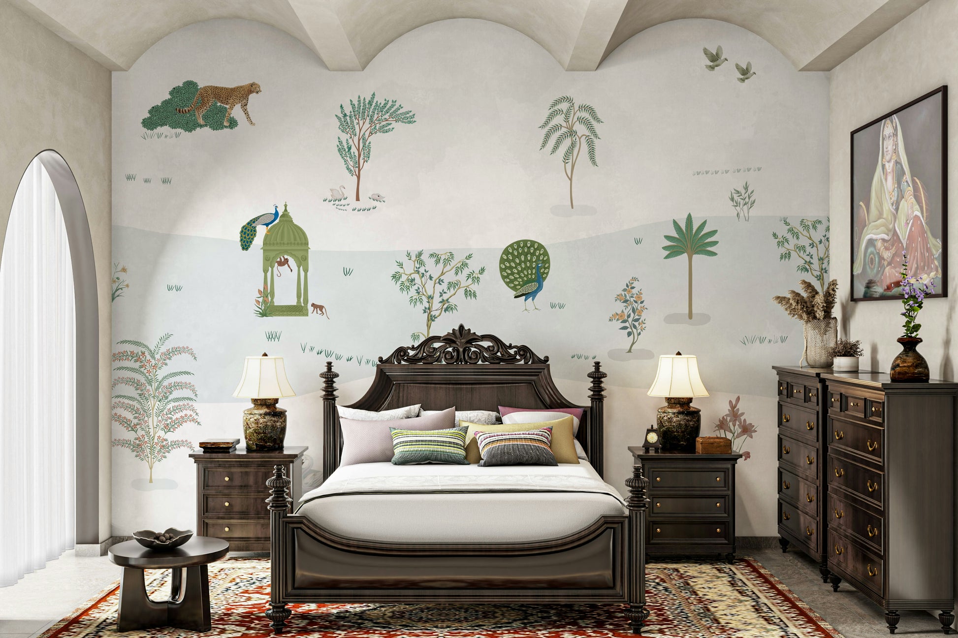 The overall feel is quiet and serene.

