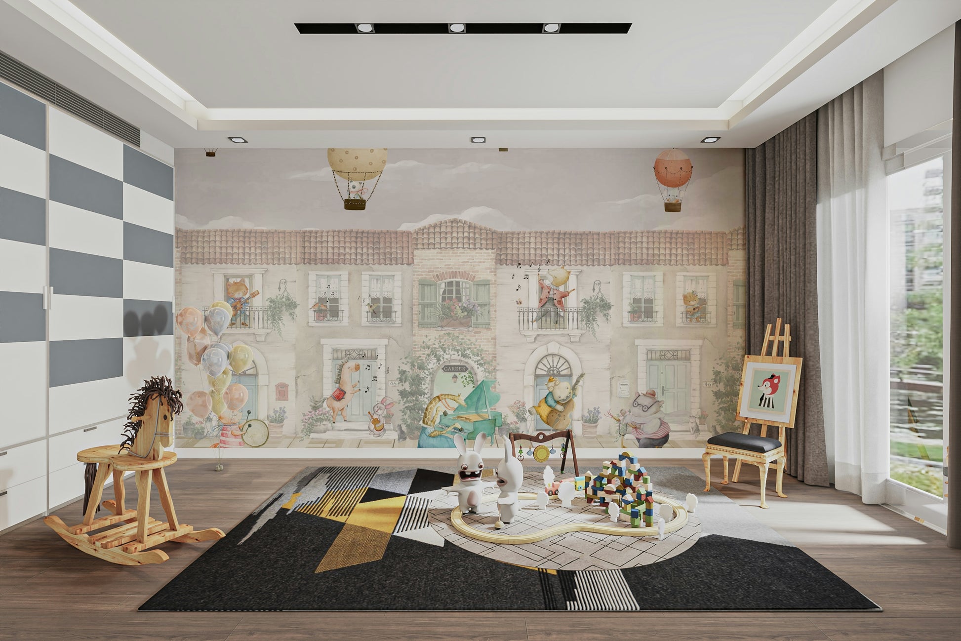 The overall feel is quiet and serene.

