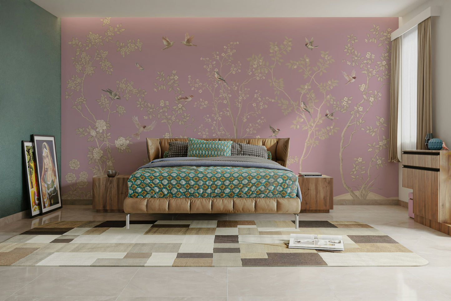 The overall feel is quiet and serene.

