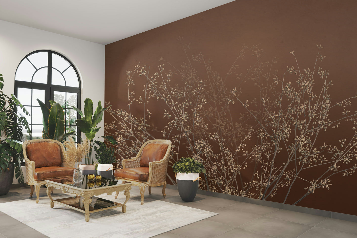 The image feels peaceful and restful.

