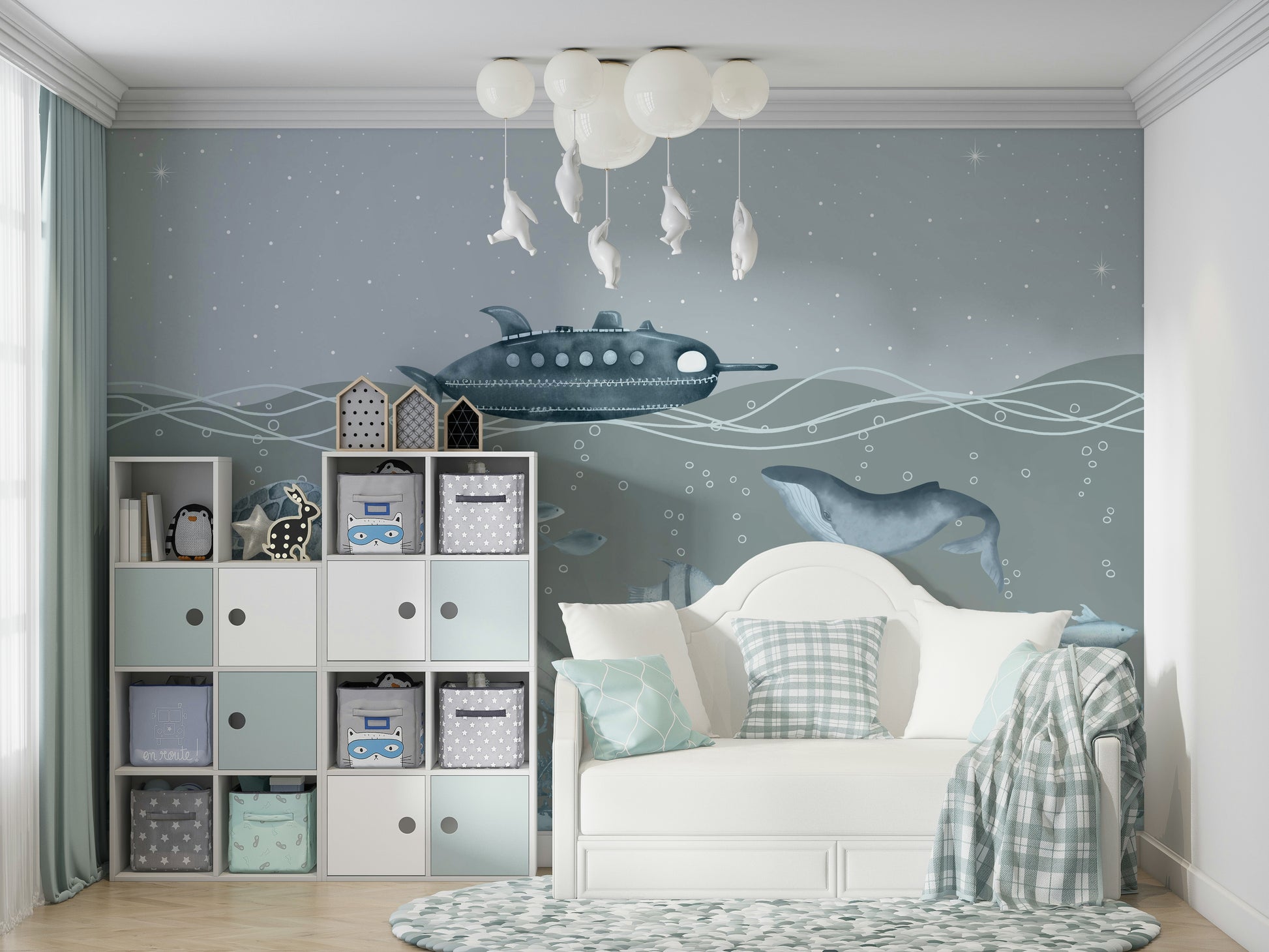 The image has a calm, tranquil mood.

