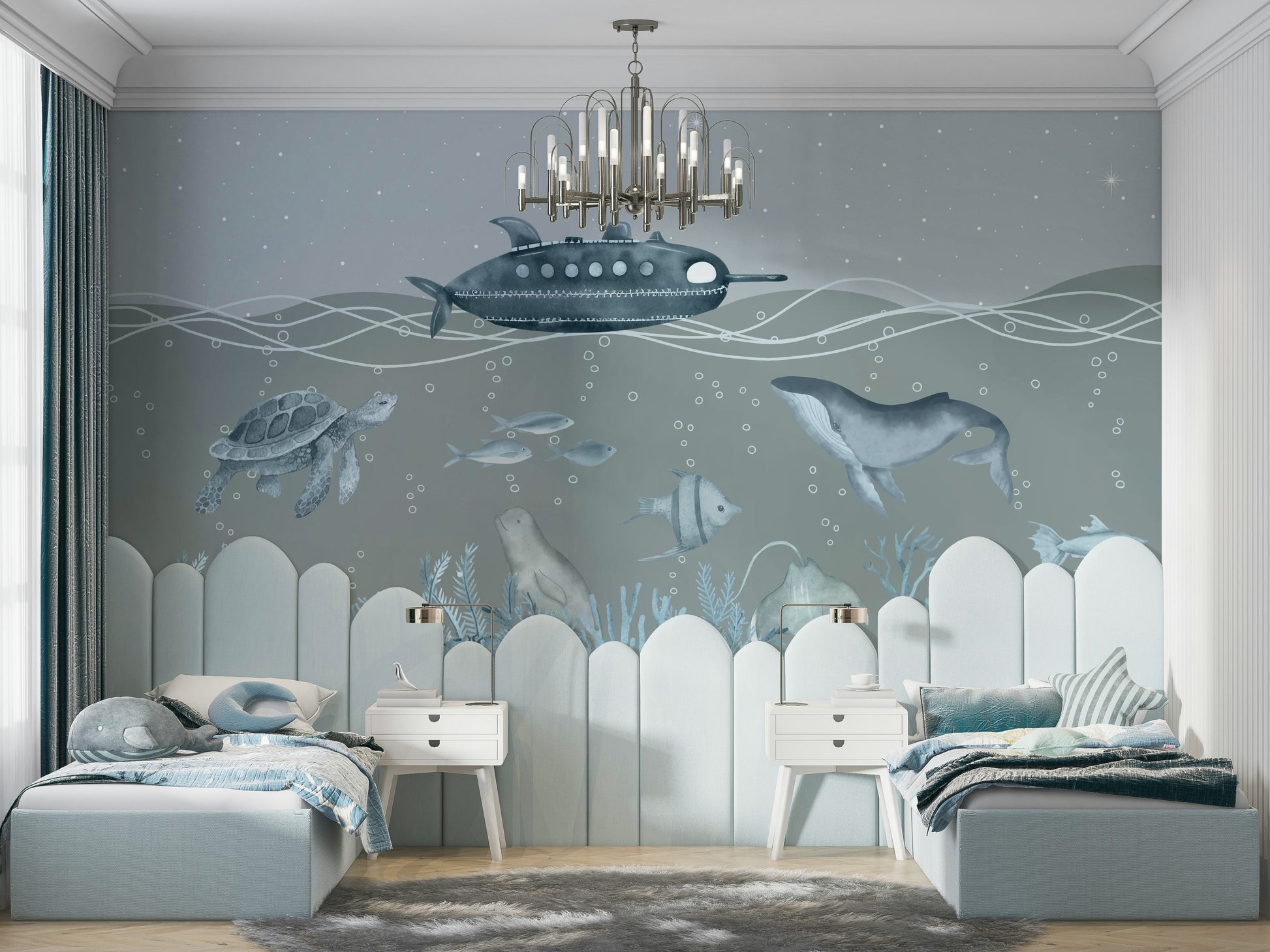 The design feels playful and gentle.

