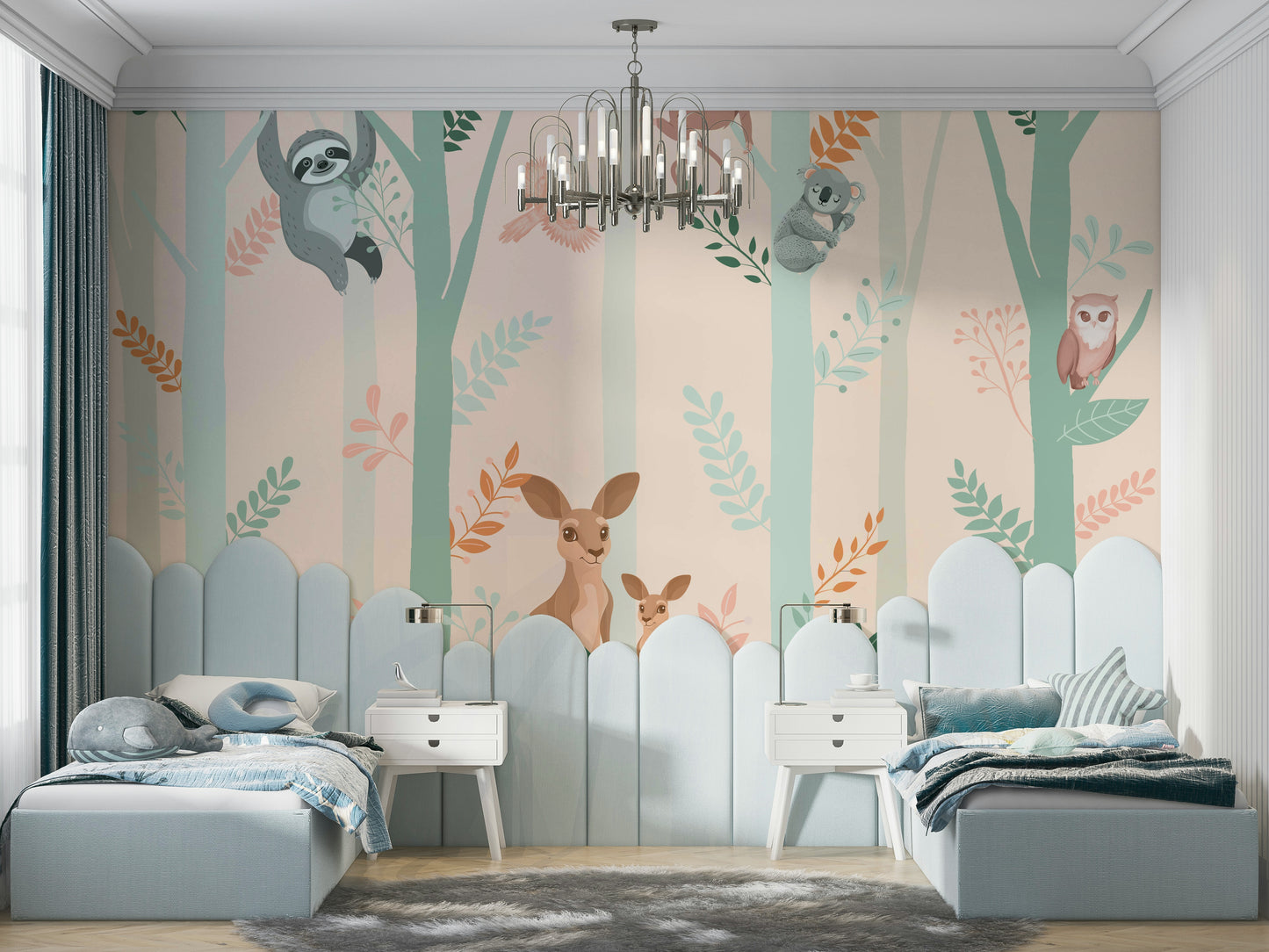 The image feels peaceful and restful.

