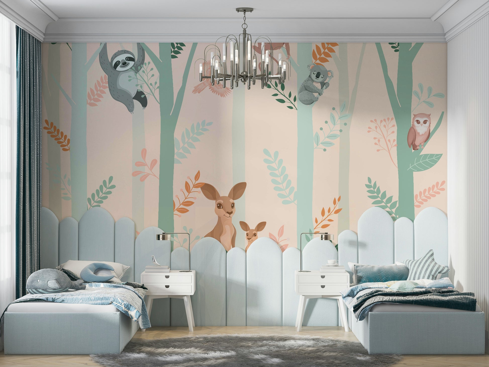 The image feels peaceful and restful.

