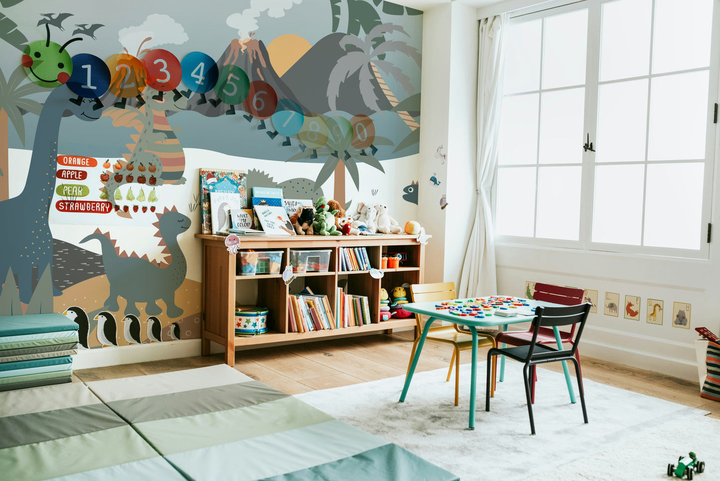 The image feels peaceful and restful.

