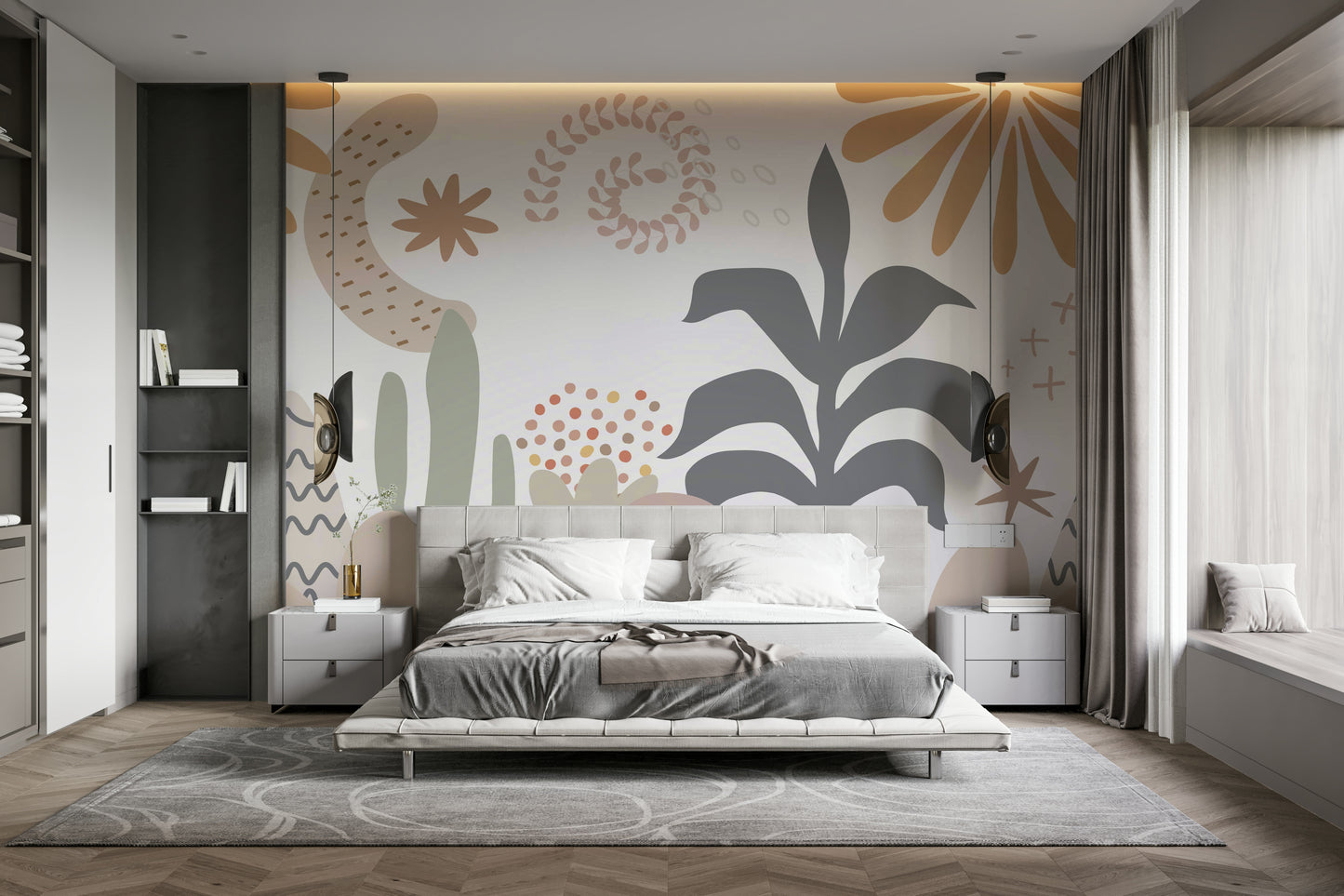 The image is suitable for a bedroom or a living space.

