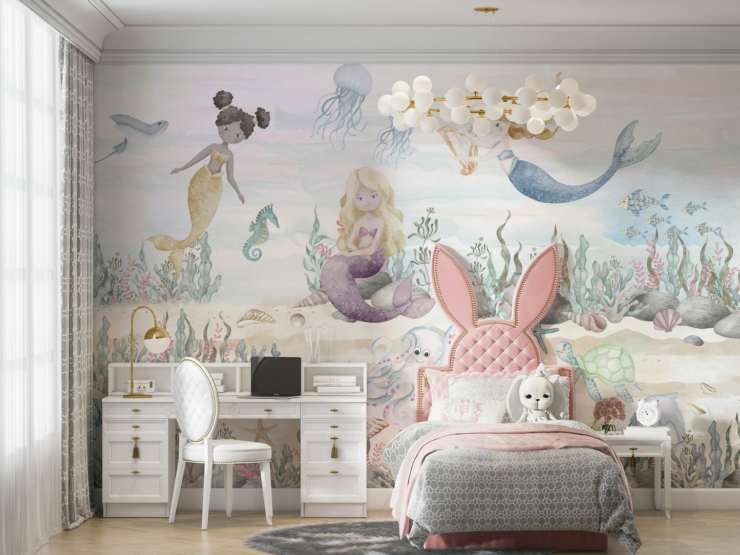 The image feels peaceful and restful.

