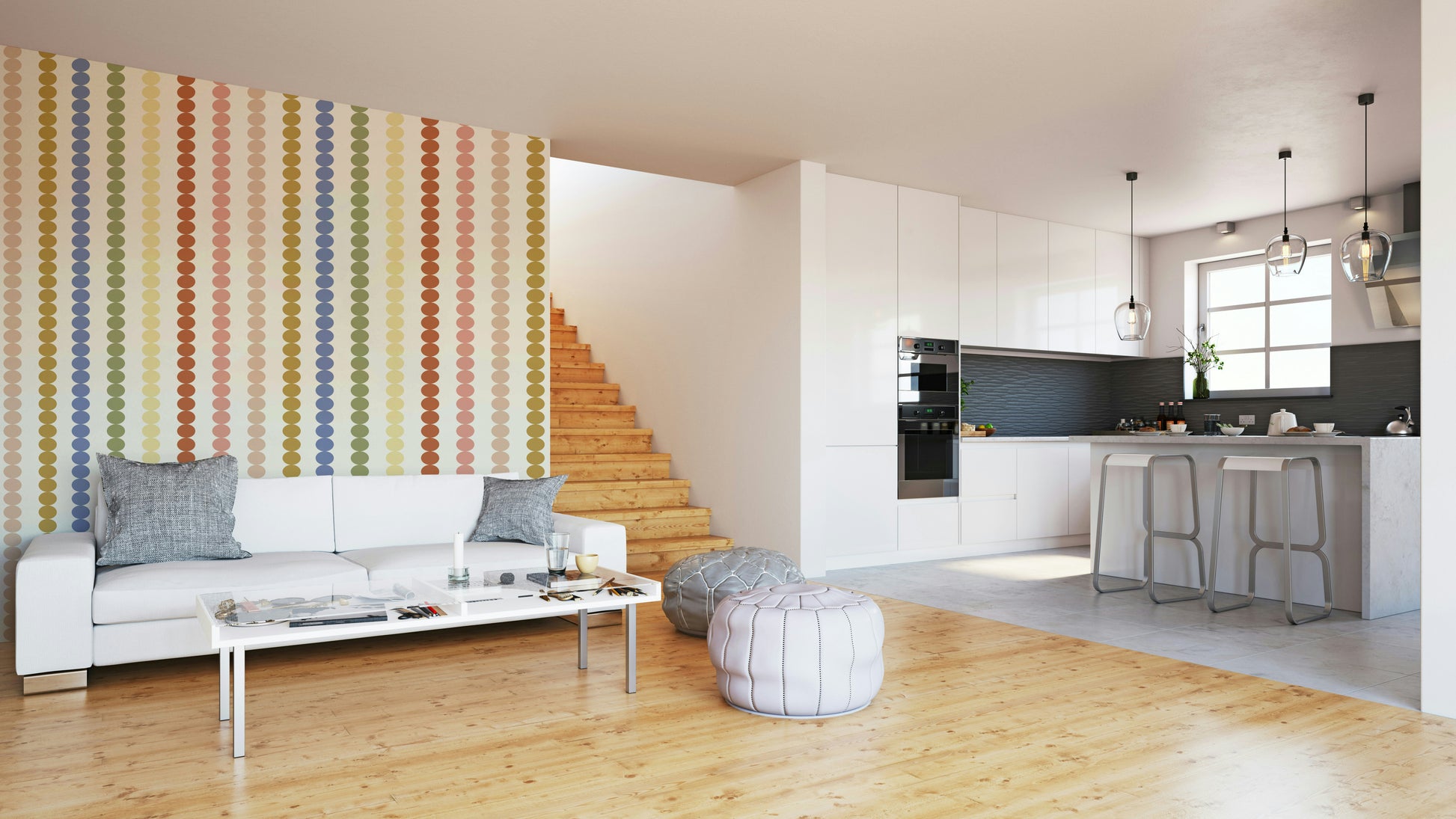 The design has a beautiful, artistic aesthetic.

