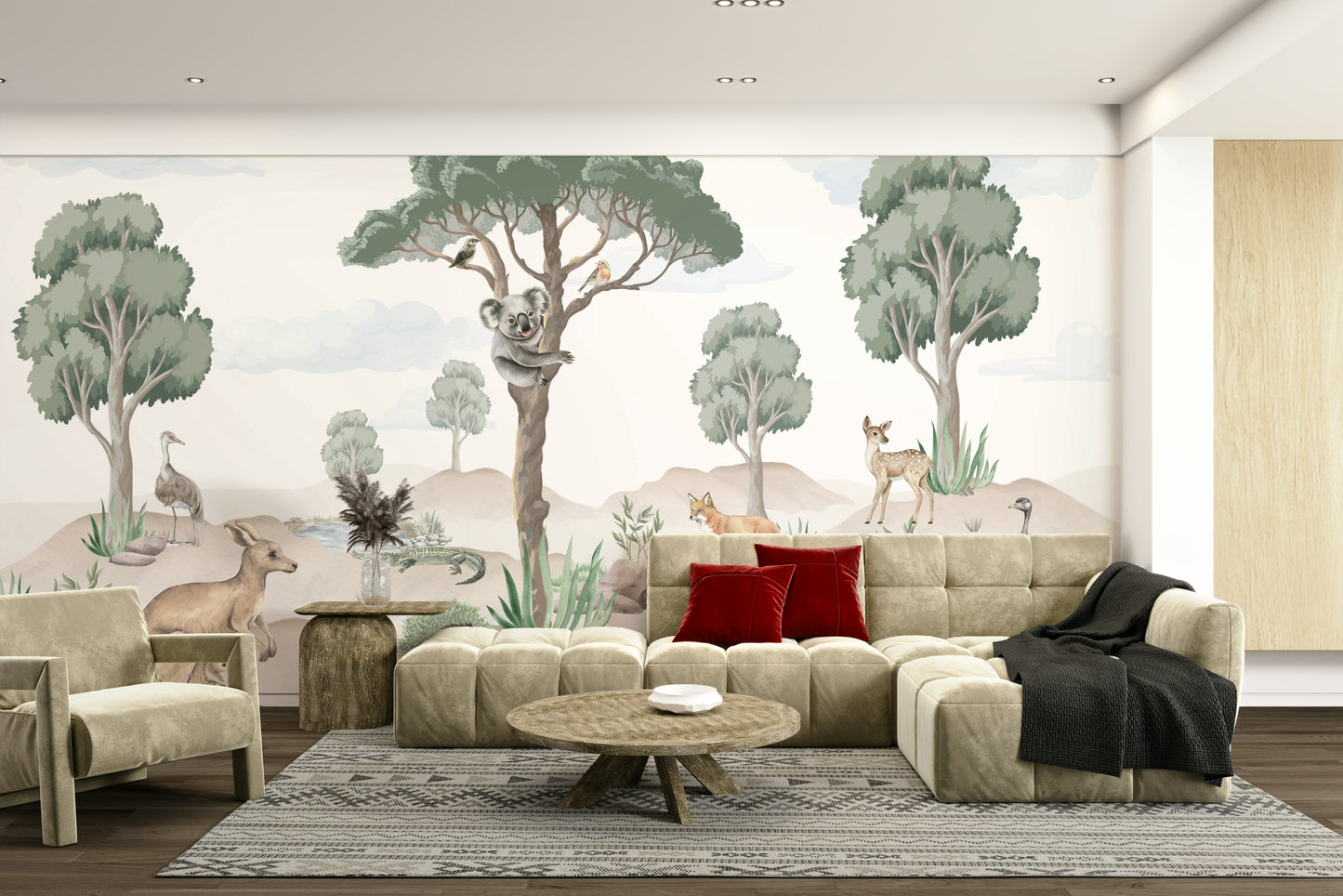 The design has a beautiful, artistic aesthetic.

