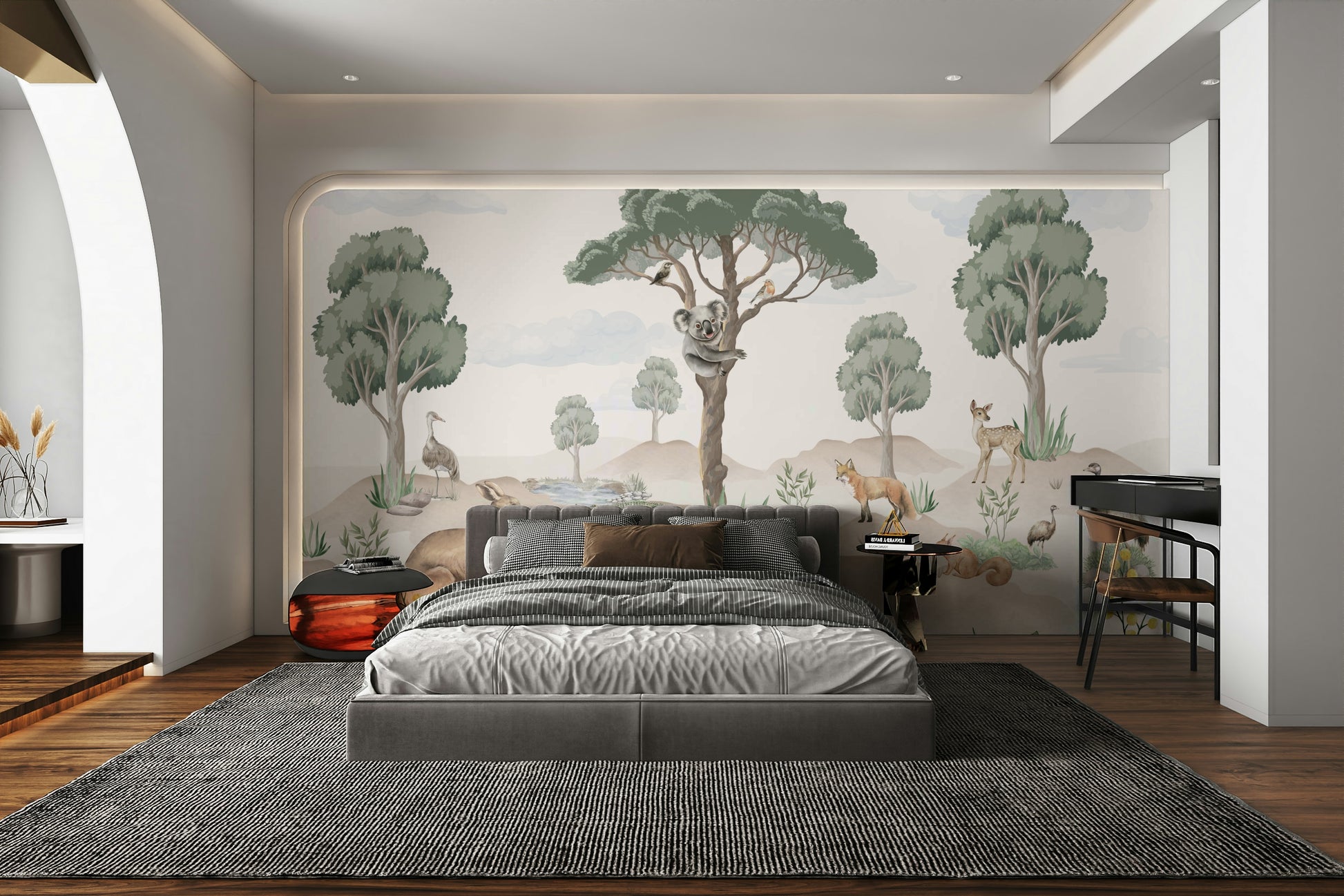 The image is suitable for a children's room or a playroom.

