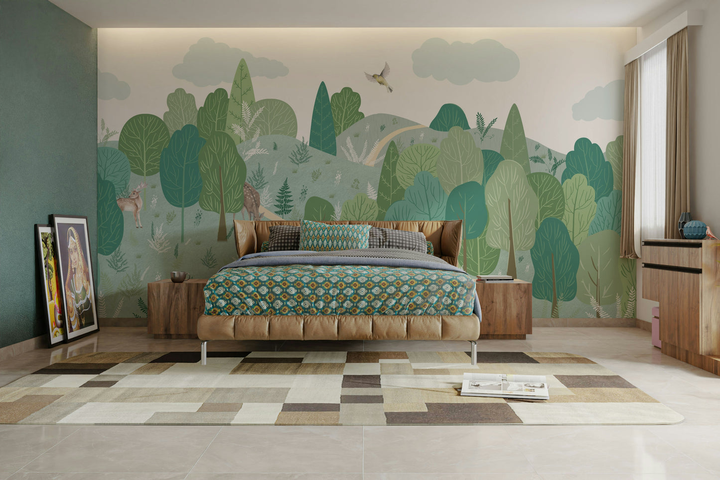 The design has a beautiful, natural aesthetic.

