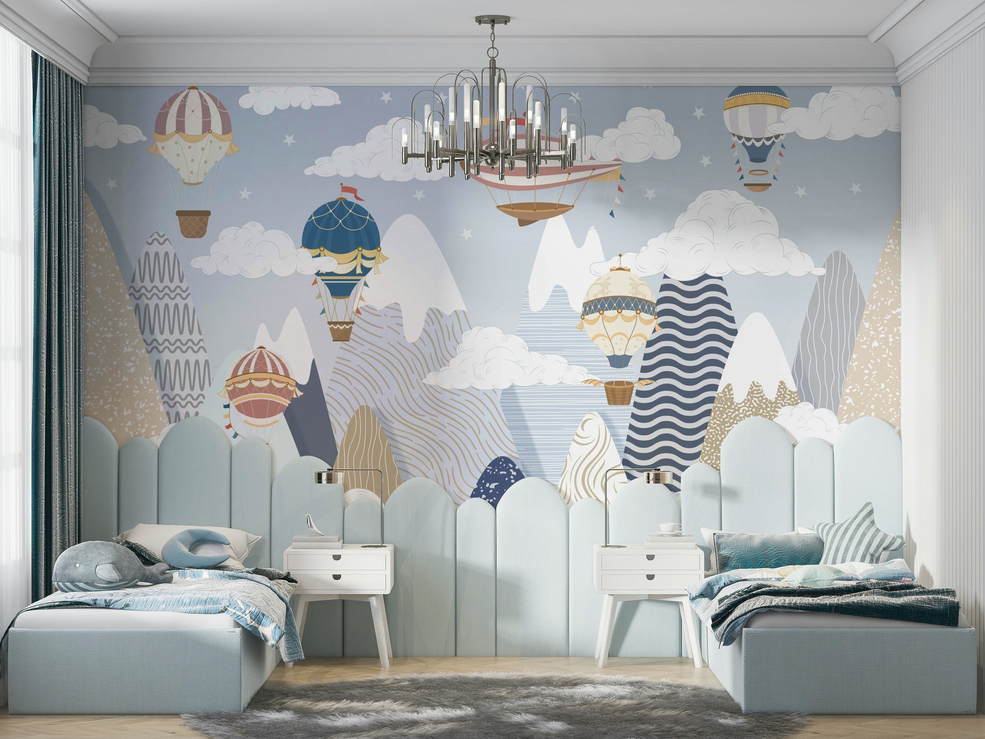 The image has a calm, tranquil mood.

