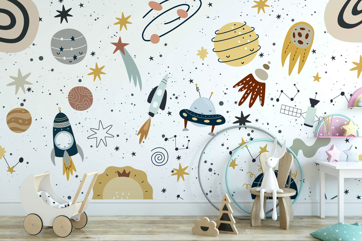 The image feels peaceful and restful.

