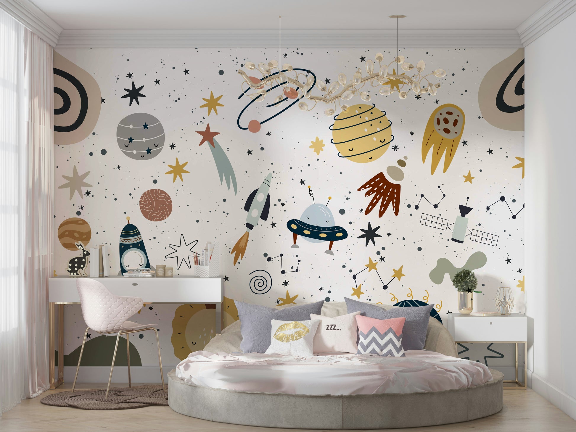 The composition is full and detailed, with a sense of wonder.

