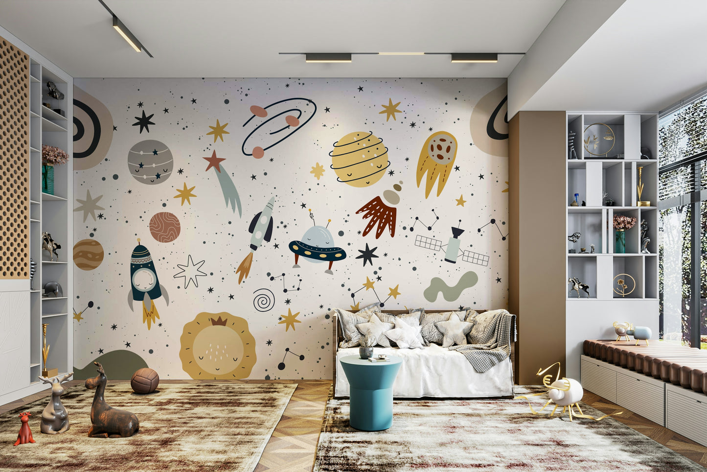 The overall feel is quiet and serene.

