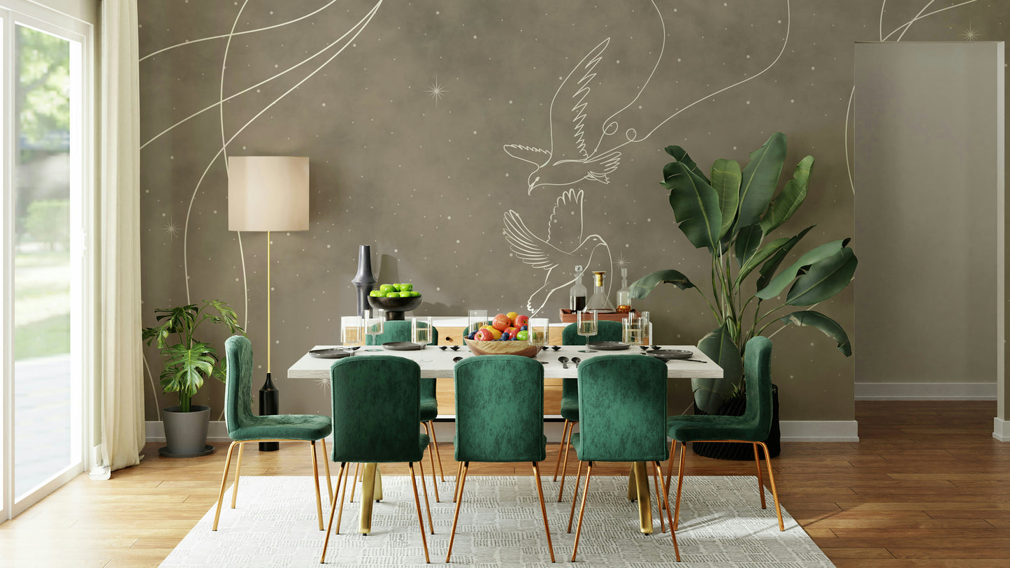 The overall feel is quiet and serene.

