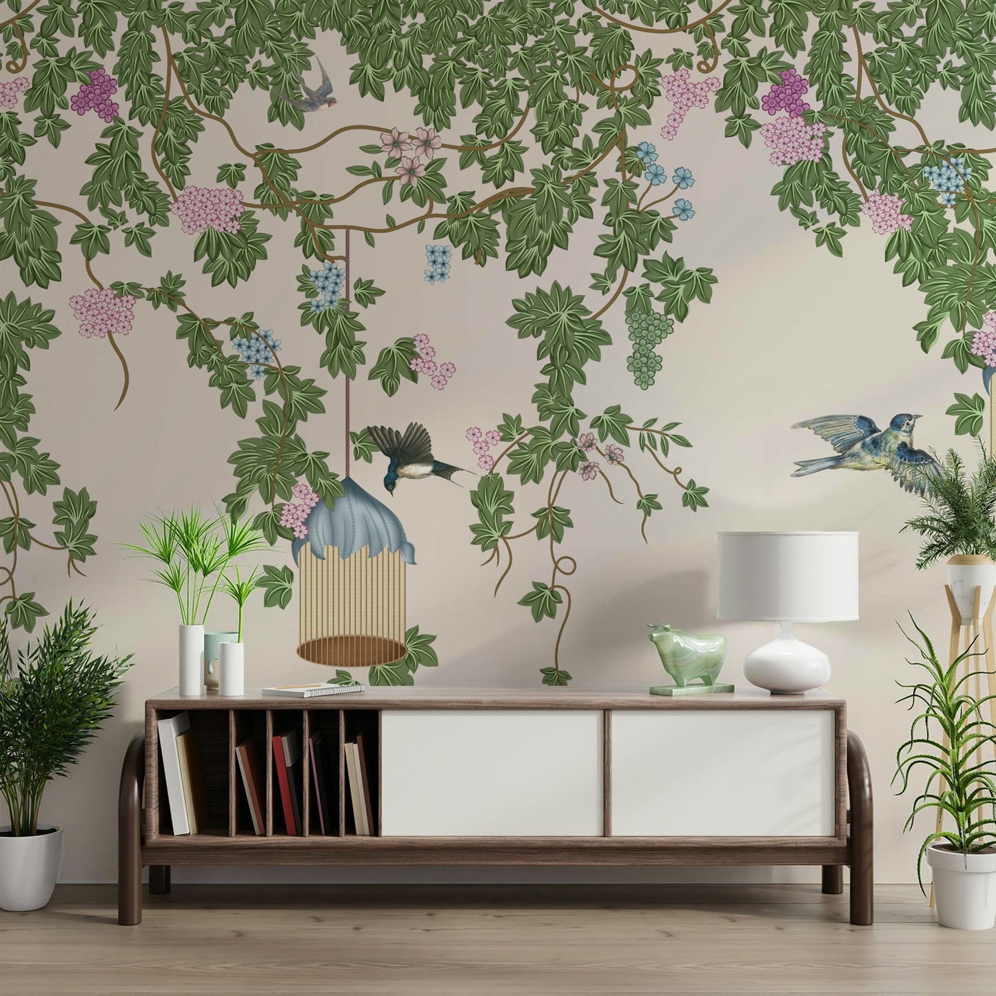 The image feels peaceful and restful.

