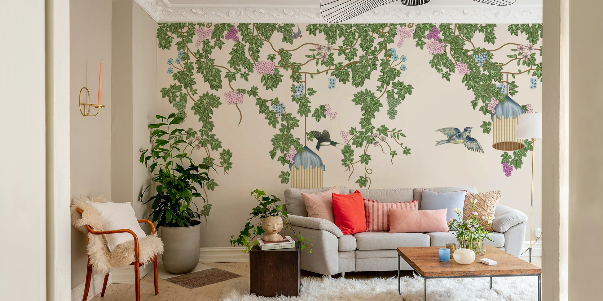 The image is suitable for a bedroom, a nursery, or a quiet space.

