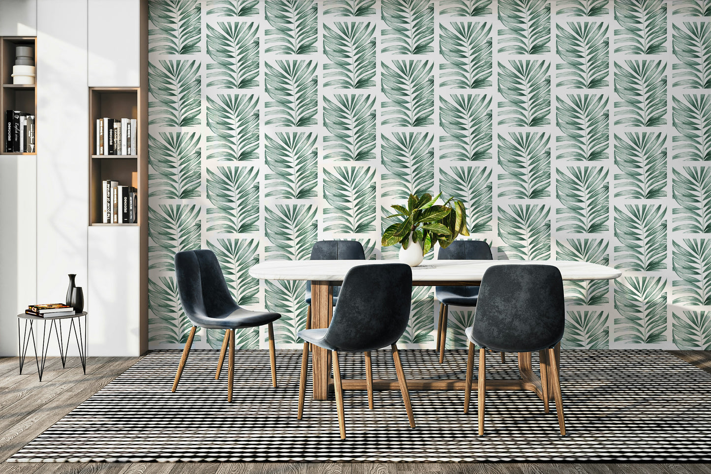 The design has a beautiful, artistic aesthetic.

