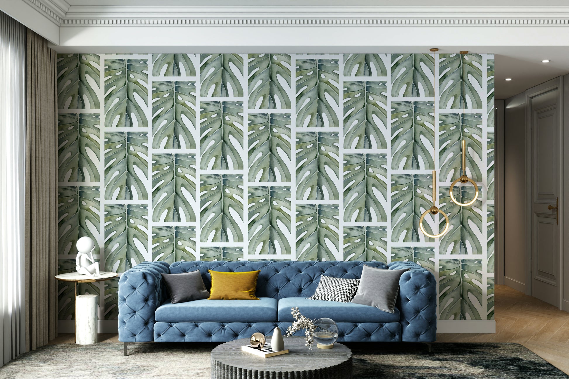 The image feels peaceful and restful.

