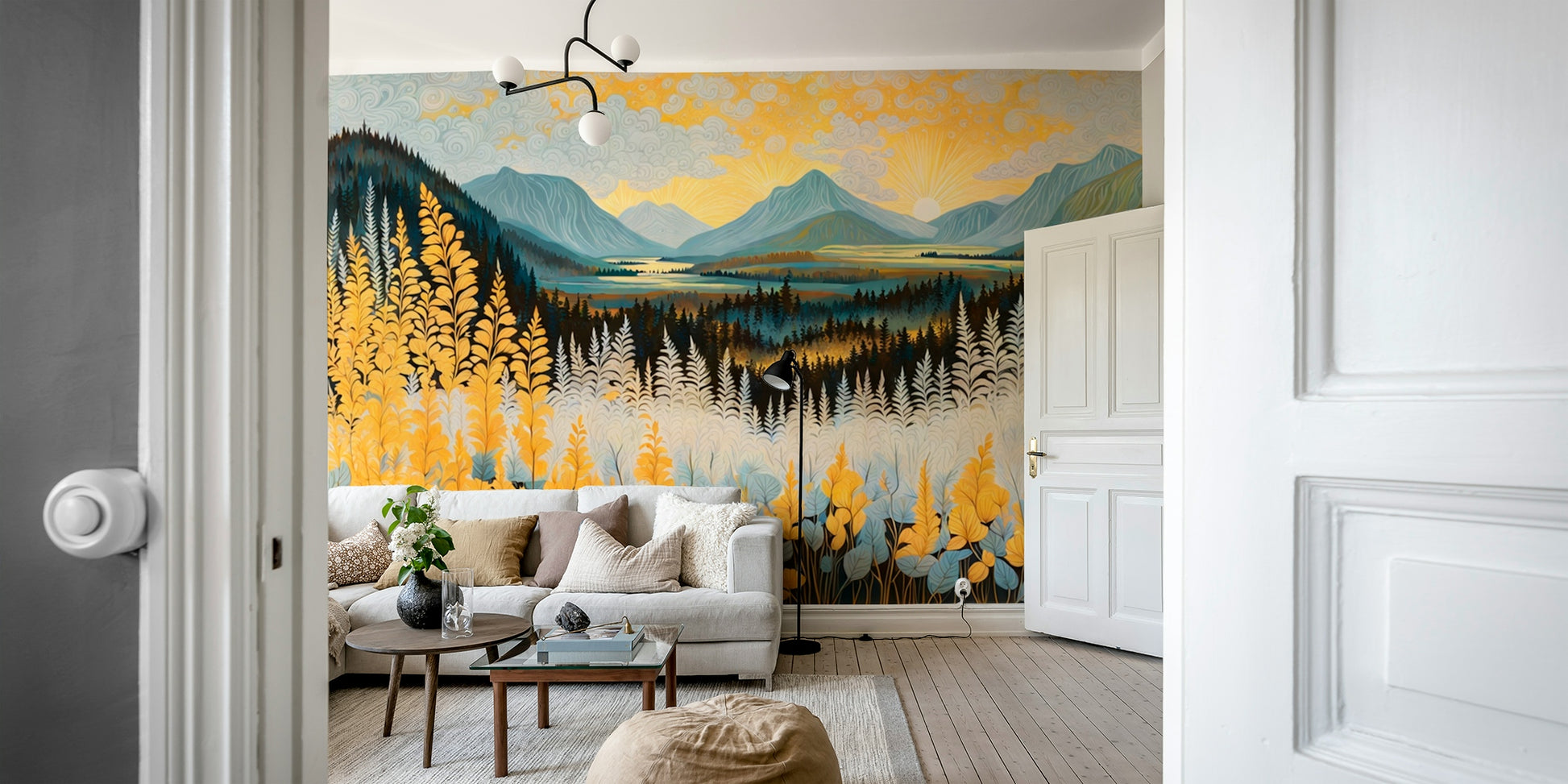 The overall feel is quiet and serene.

