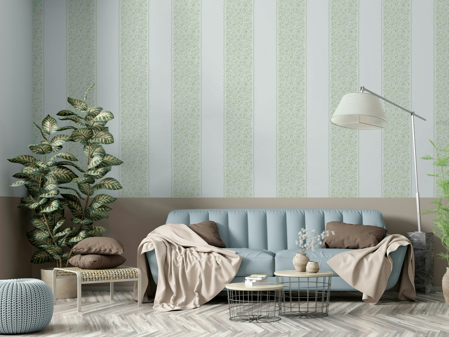 The design has a beautiful, artistic aesthetic.

