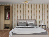 The colors are gentle and warm, with a neutral, beige and gray palette.

