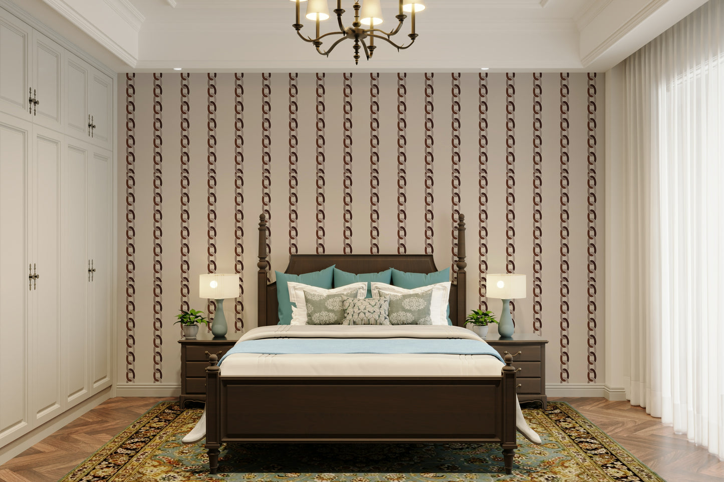 The image feels peaceful and restful.

