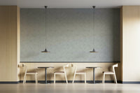 A peaceful wallpaper with an organic, botanical design.

