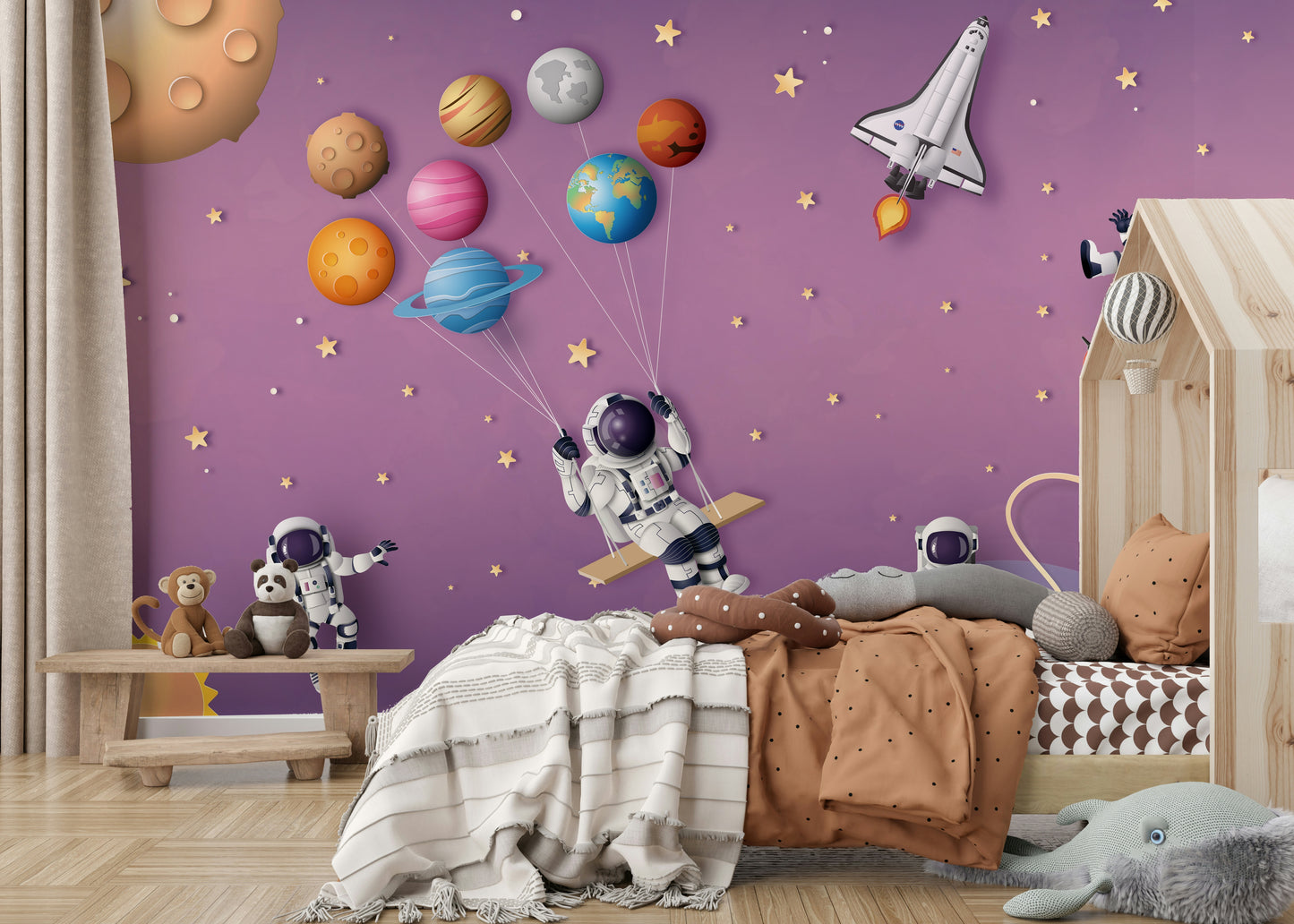 The overall feel is quiet and serene.

