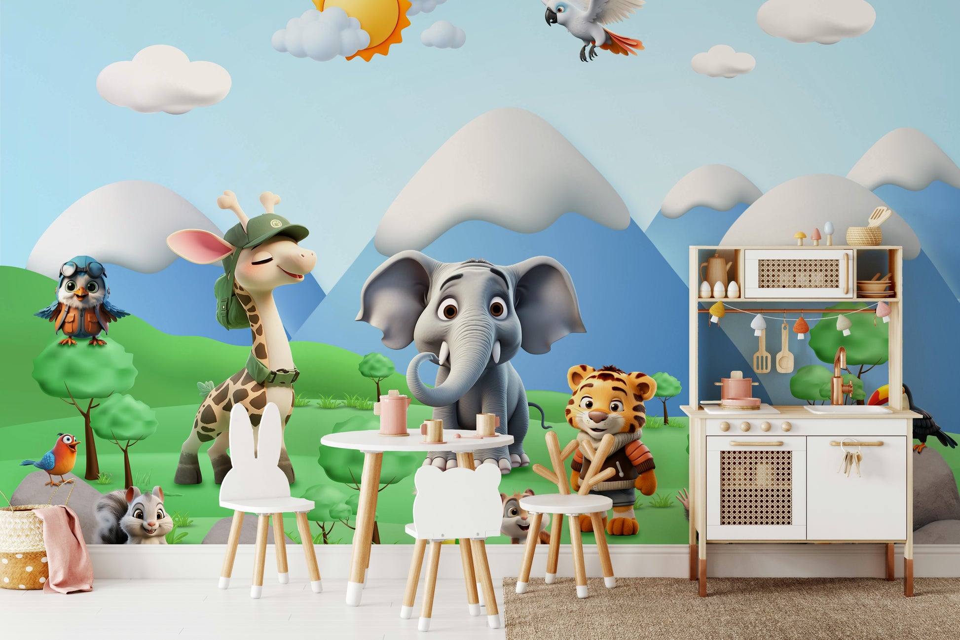 The overall feel is quiet and serene.

