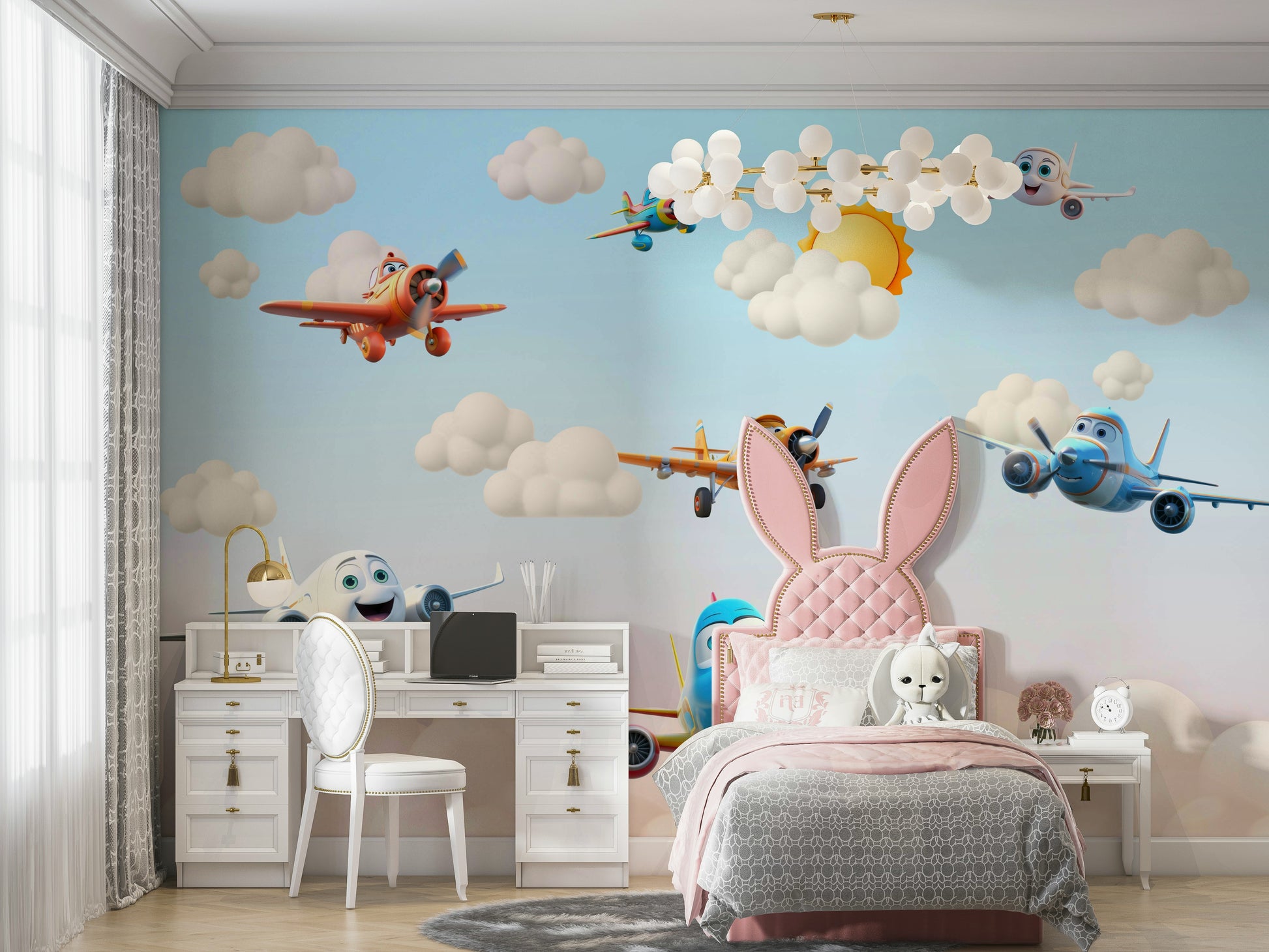 The design has a beautiful, artistic aesthetic.

