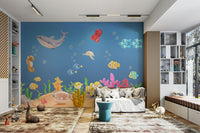 The colors are bright and vibrant, with a lively, festive palette.

