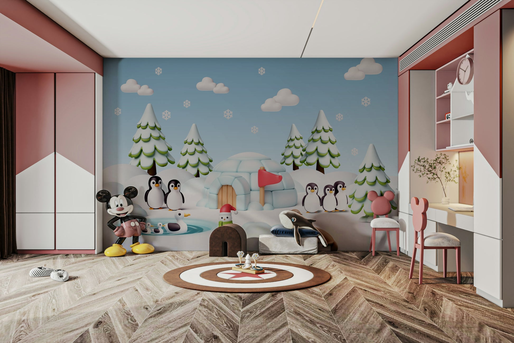 The design feels happy and adventurous.

