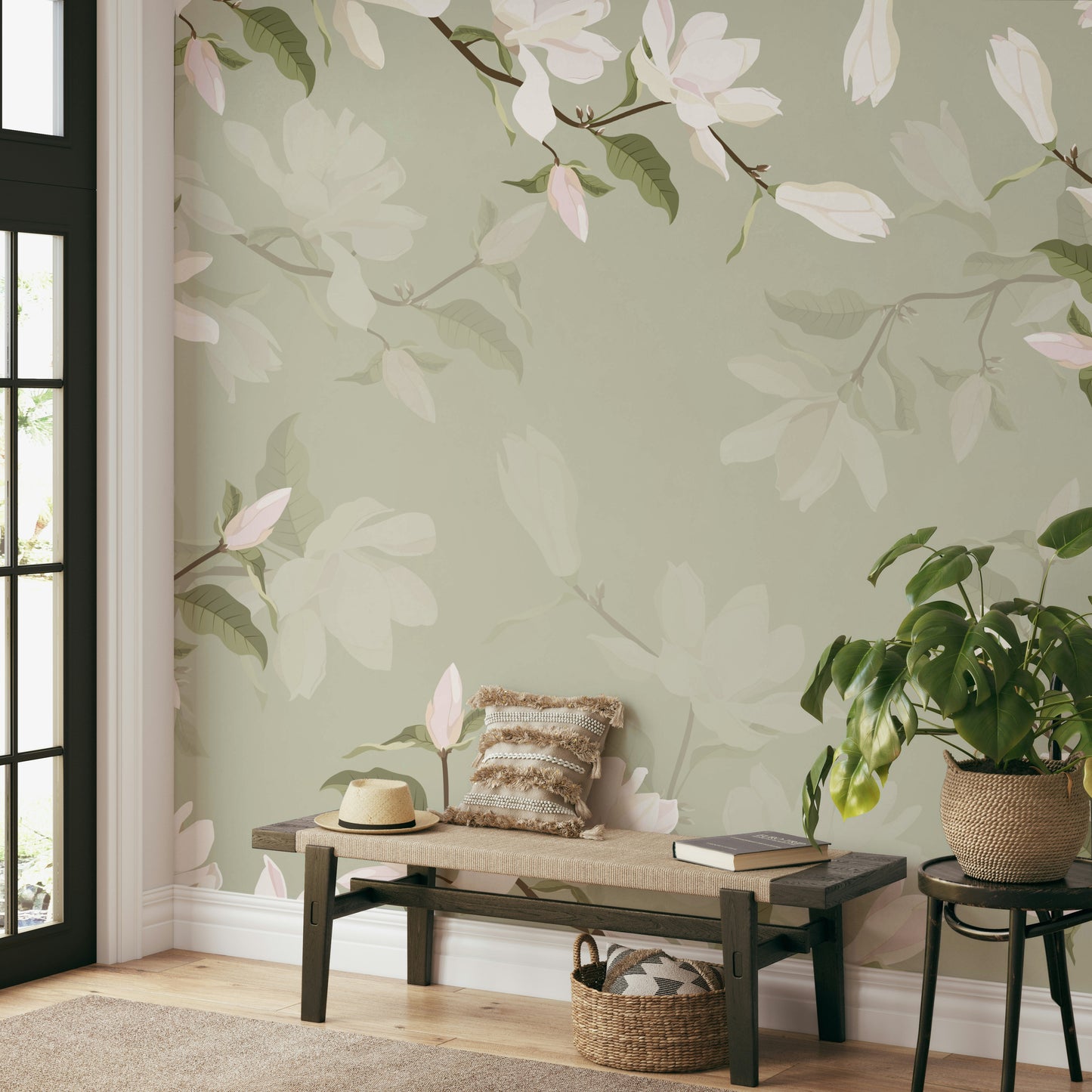 The image feels peaceful and restful.

