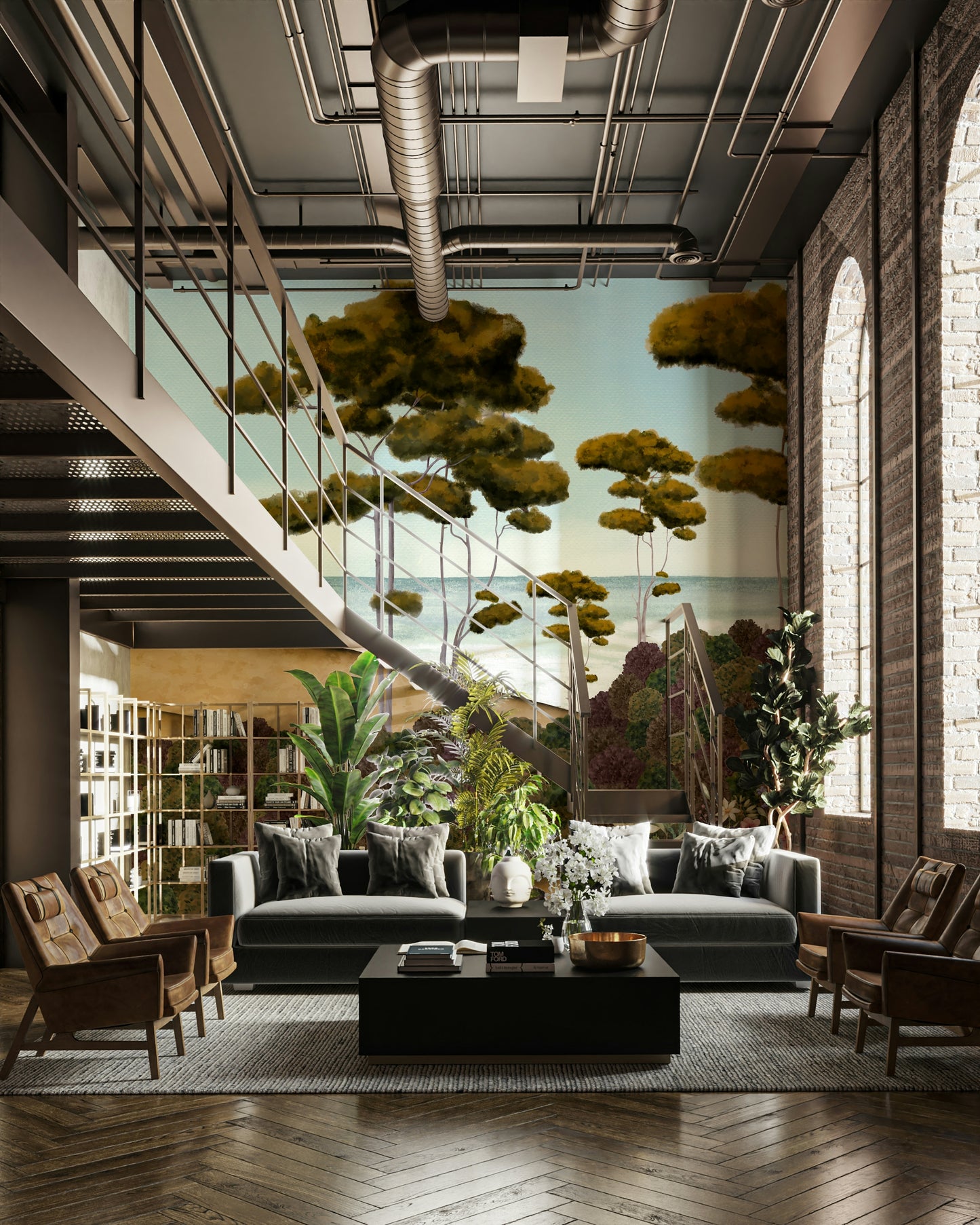 The image has a calm, tranquil mood.

