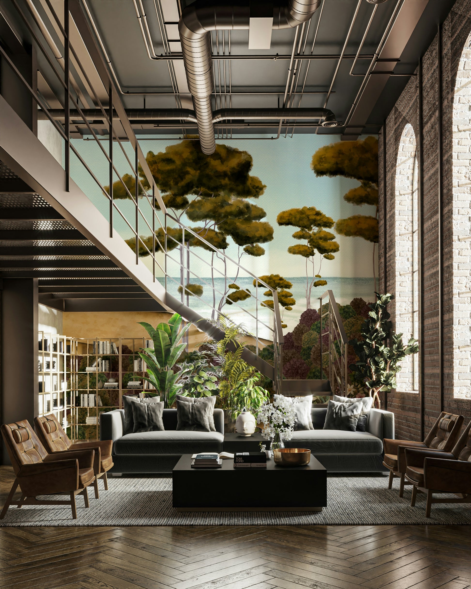 The image has a calm, tranquil mood.

