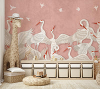 Wall decor showing a tranquil abstract view

