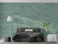 Mural wallpaper capturing a peaceful atmosphere

