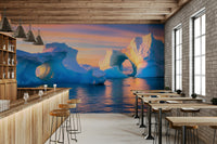 Wall decor showing a tranquil dawn view

