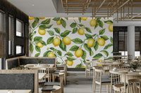 Wallpaper for walls with a fresh, happy theme

