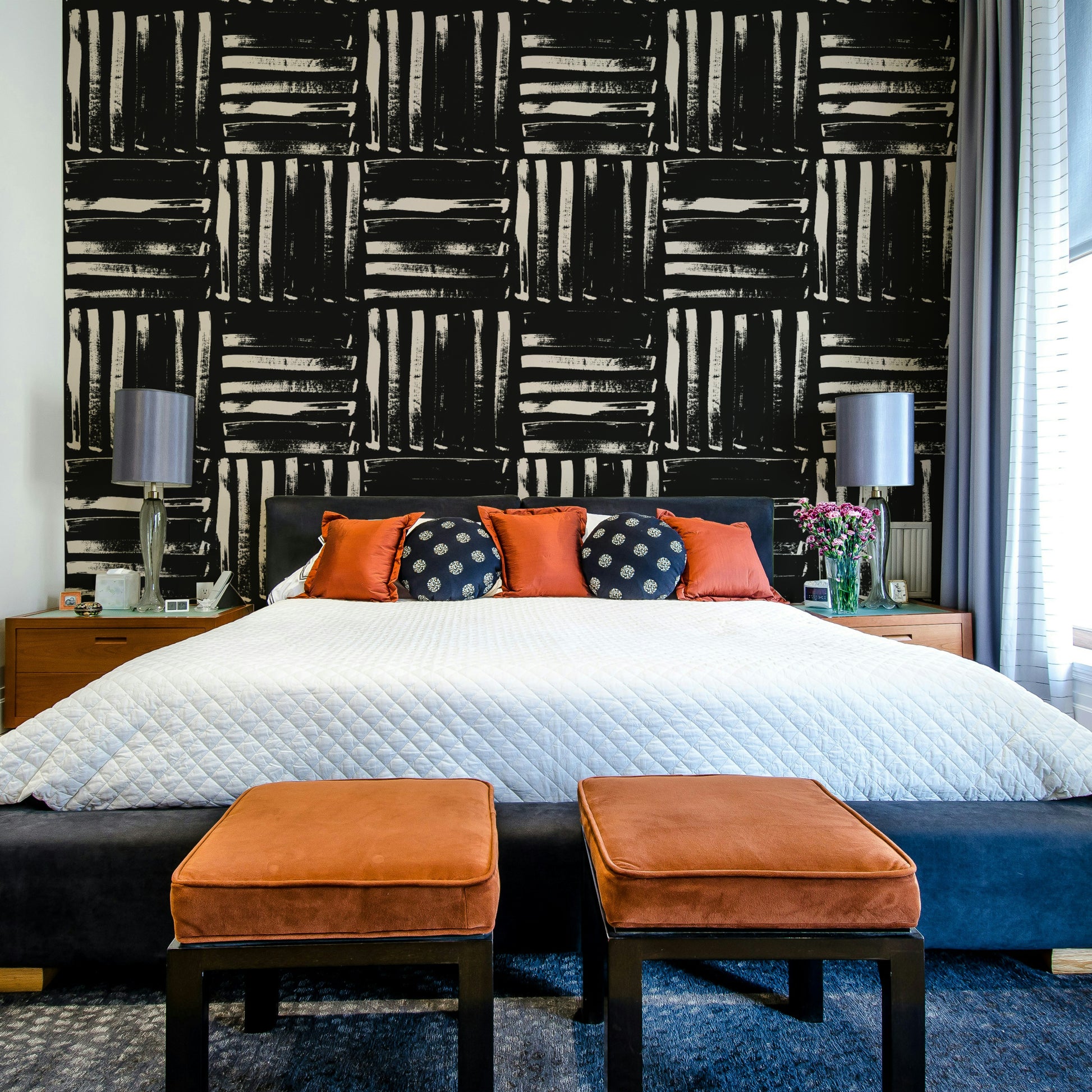 The lines vary in width and texture.
