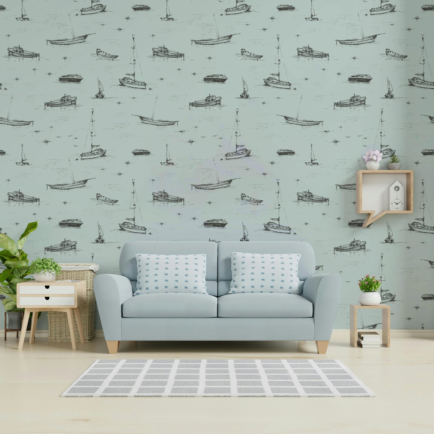 The lines have a slightly imperfect, hand-drawn quality.
