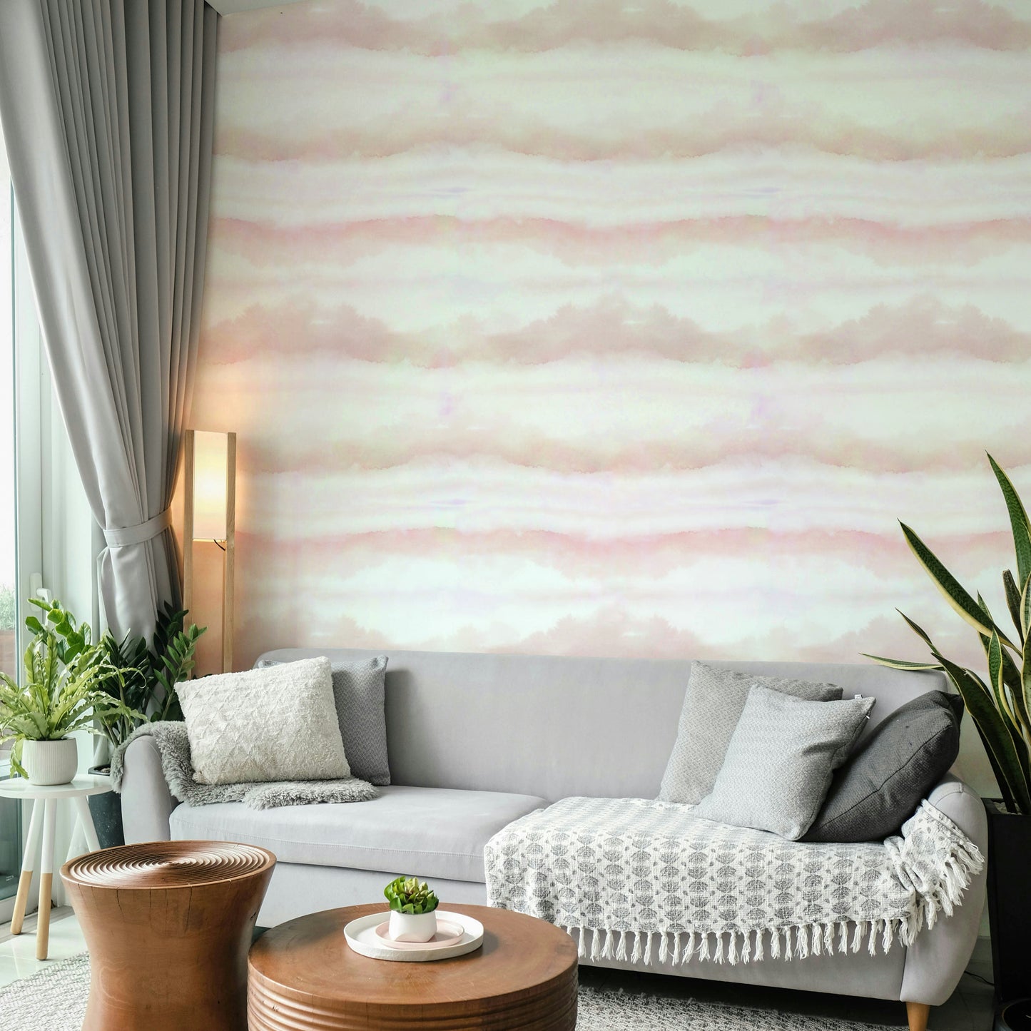Wallpaper for walls with a serene, tranquil feel

