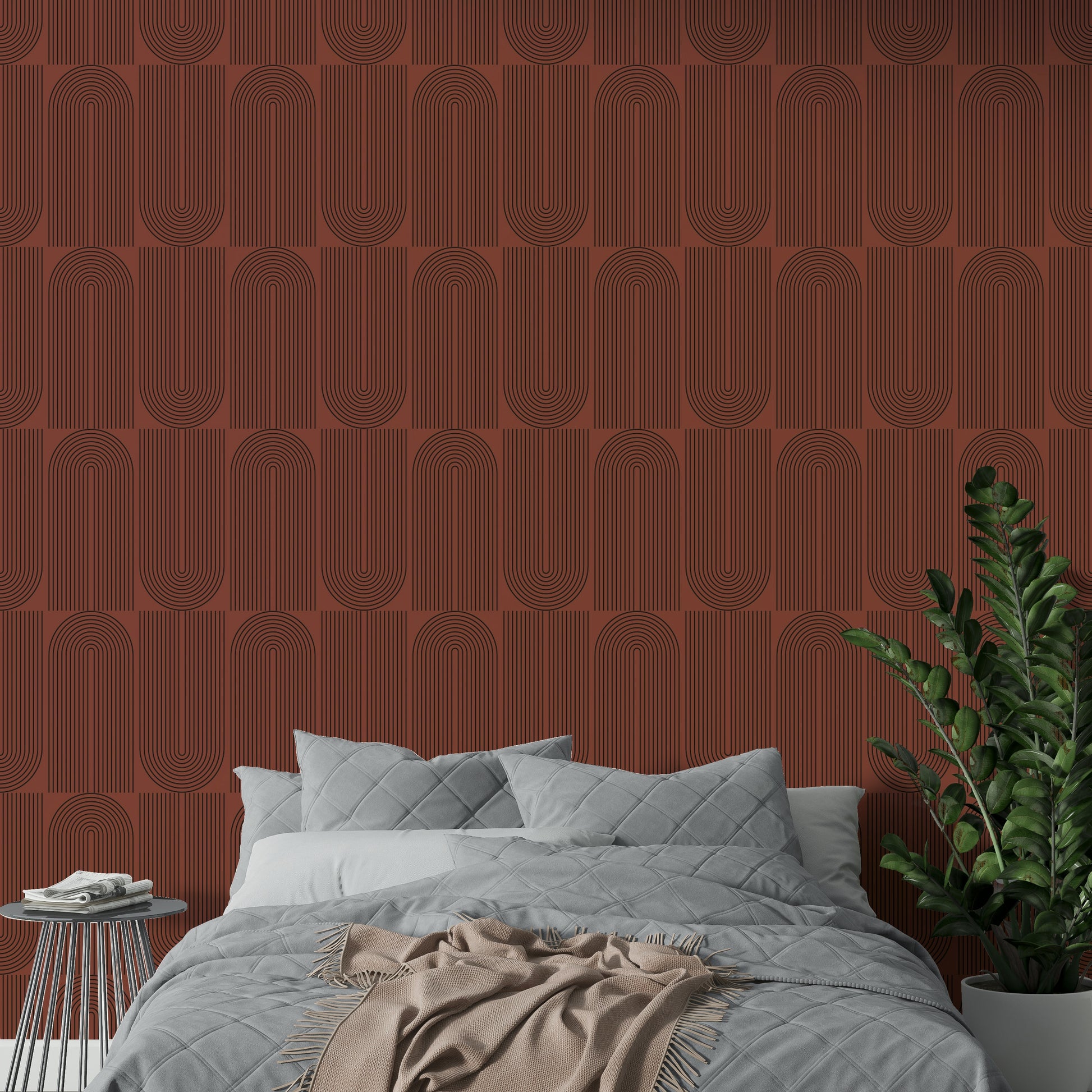 Wallpaper for walls with a clean, contemporary feel

