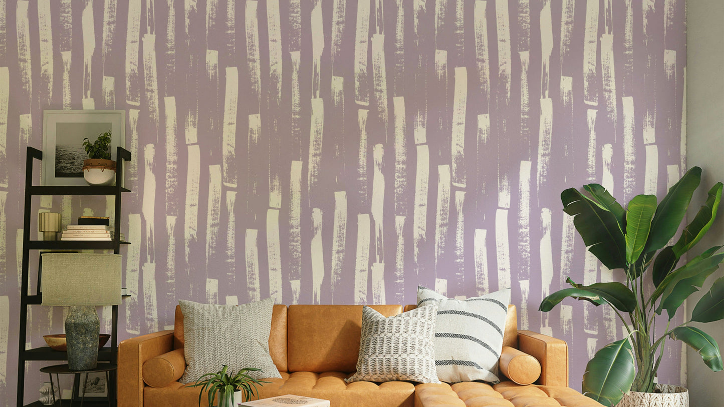 Vertical brushstroke wallpaper design


