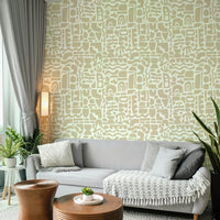 Wallpaper for walls with a vibrant, playful feel

