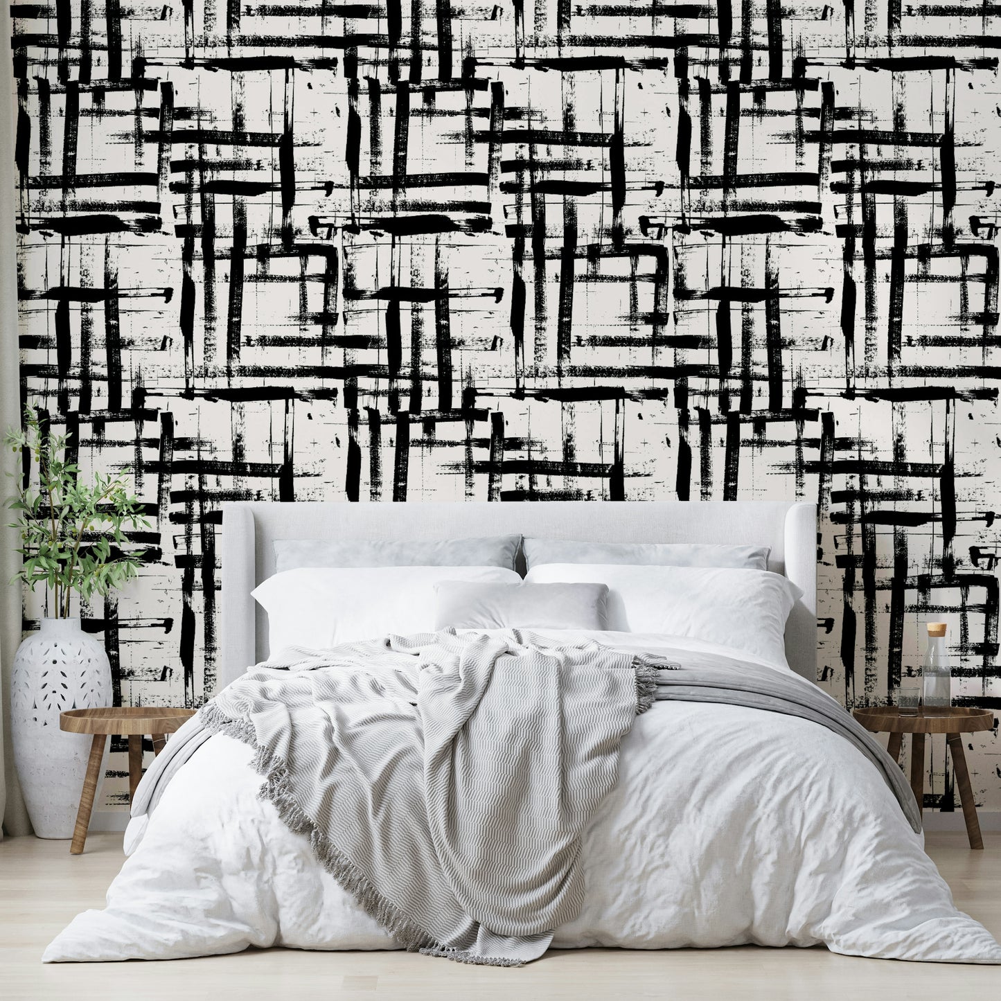 Wallpaper with a unique, artistic design

