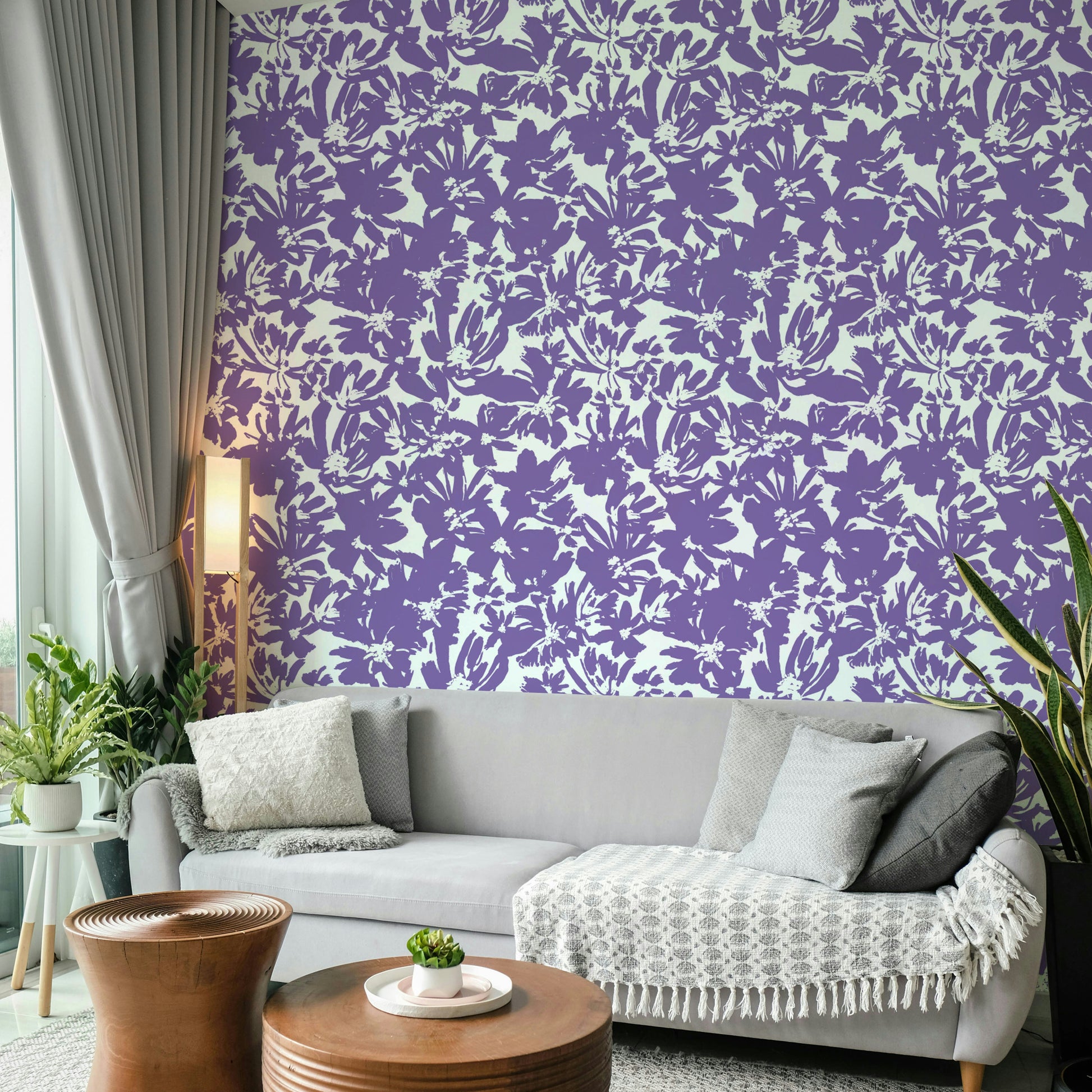 Wallpaper for walls with a peaceful, artistic feel

