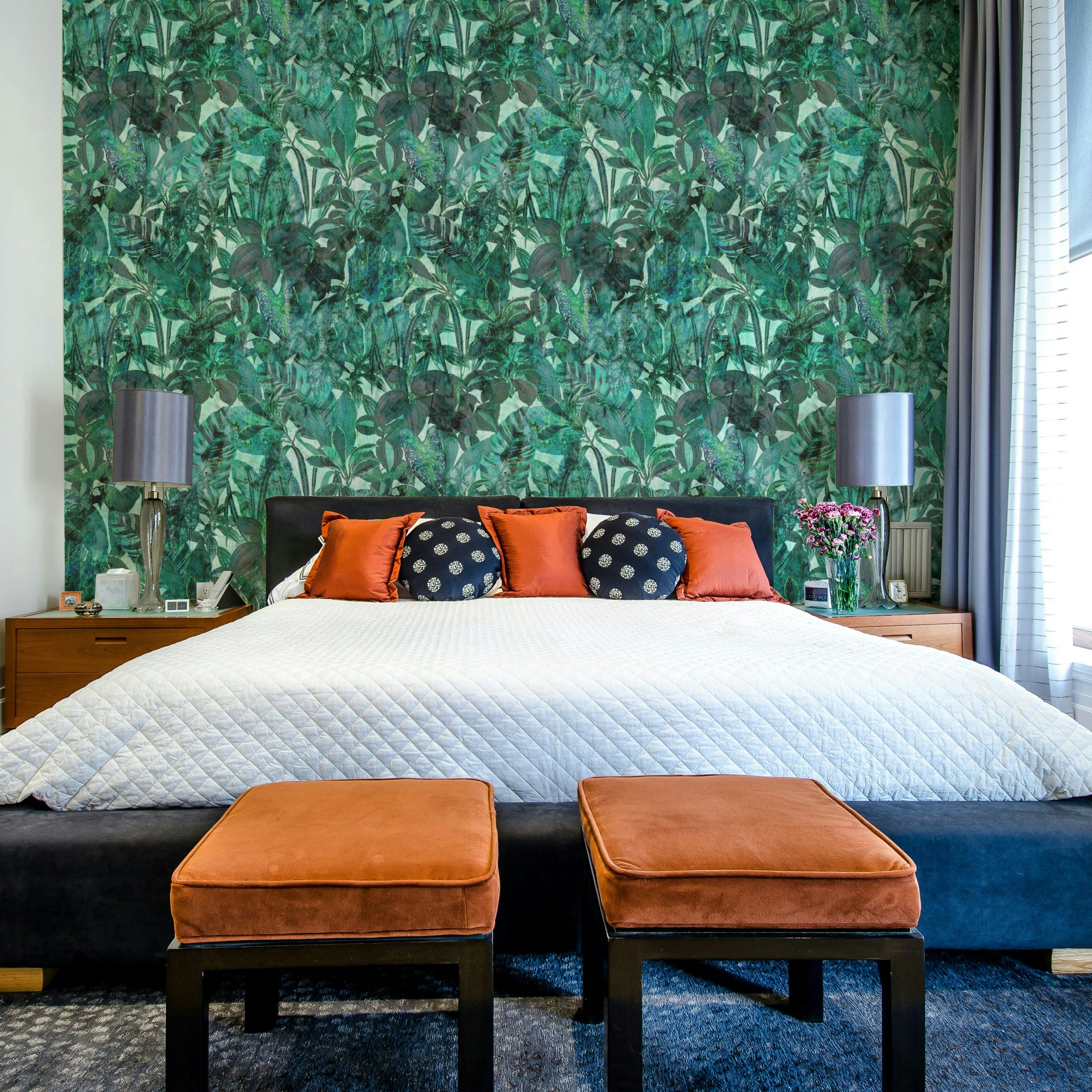 Wallpaper for walls with a calm, serene feel

